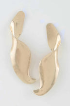 Women's Earrings Drops Swirl BYMANYC ® New York CHELSEA SCULPTURAL - New Collection - Maven Couture IncJEWERLY