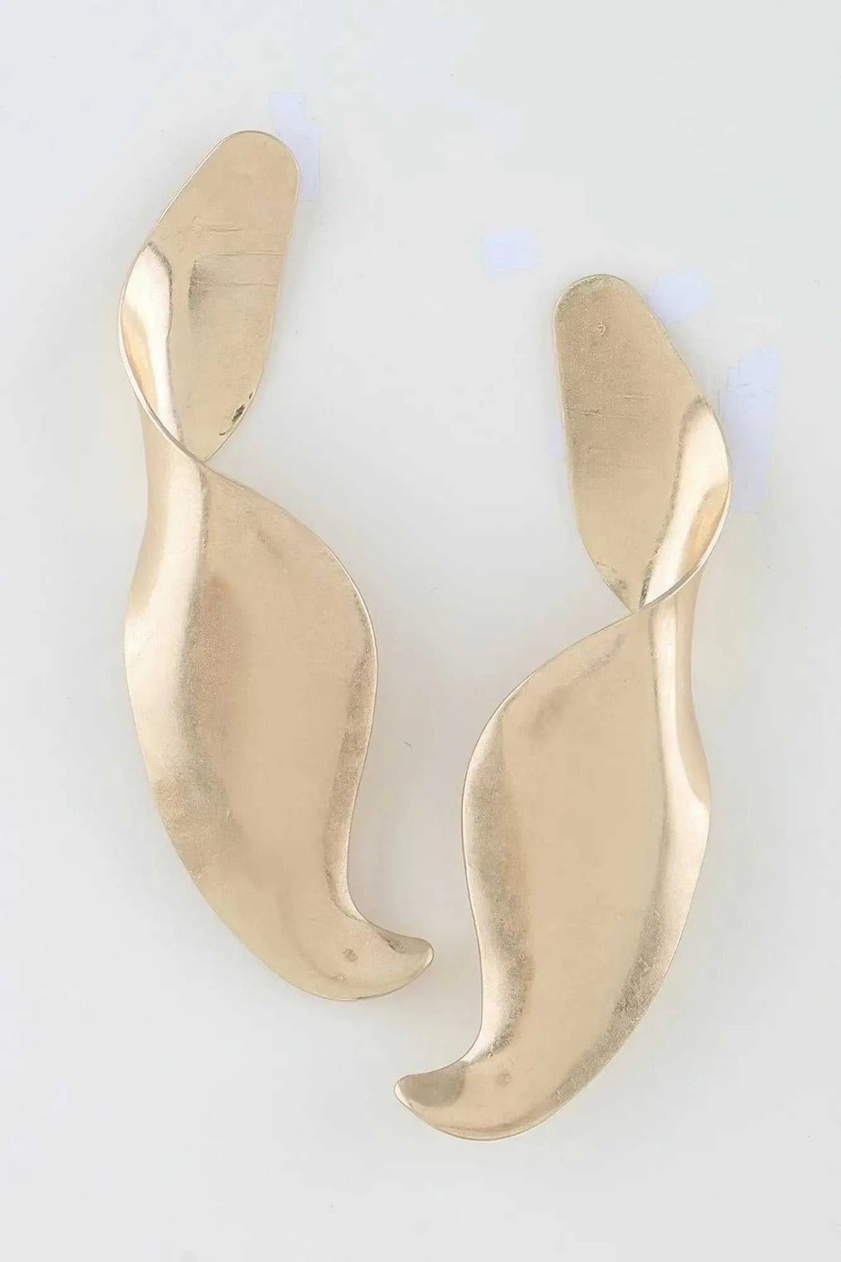 Women's Earrings Drops Swirl BYMANYC ® New York CHELSEA SCULPTURAL - New Collection - Maven Couture IncJEWERLY