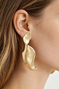 Women's Earrings Drops Swirl BYMANYC ® New York CHELSEA SCULPTURAL - New Collection - Maven Couture IncJEWERLY