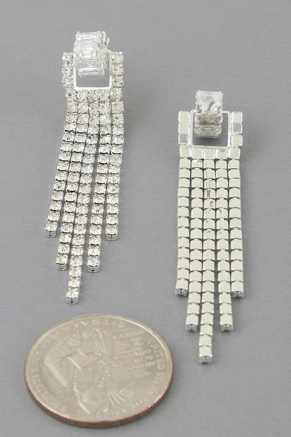 Women's Earrings Drops Zirconia BYMANYC ® New York MADISON GLAM - New Collection