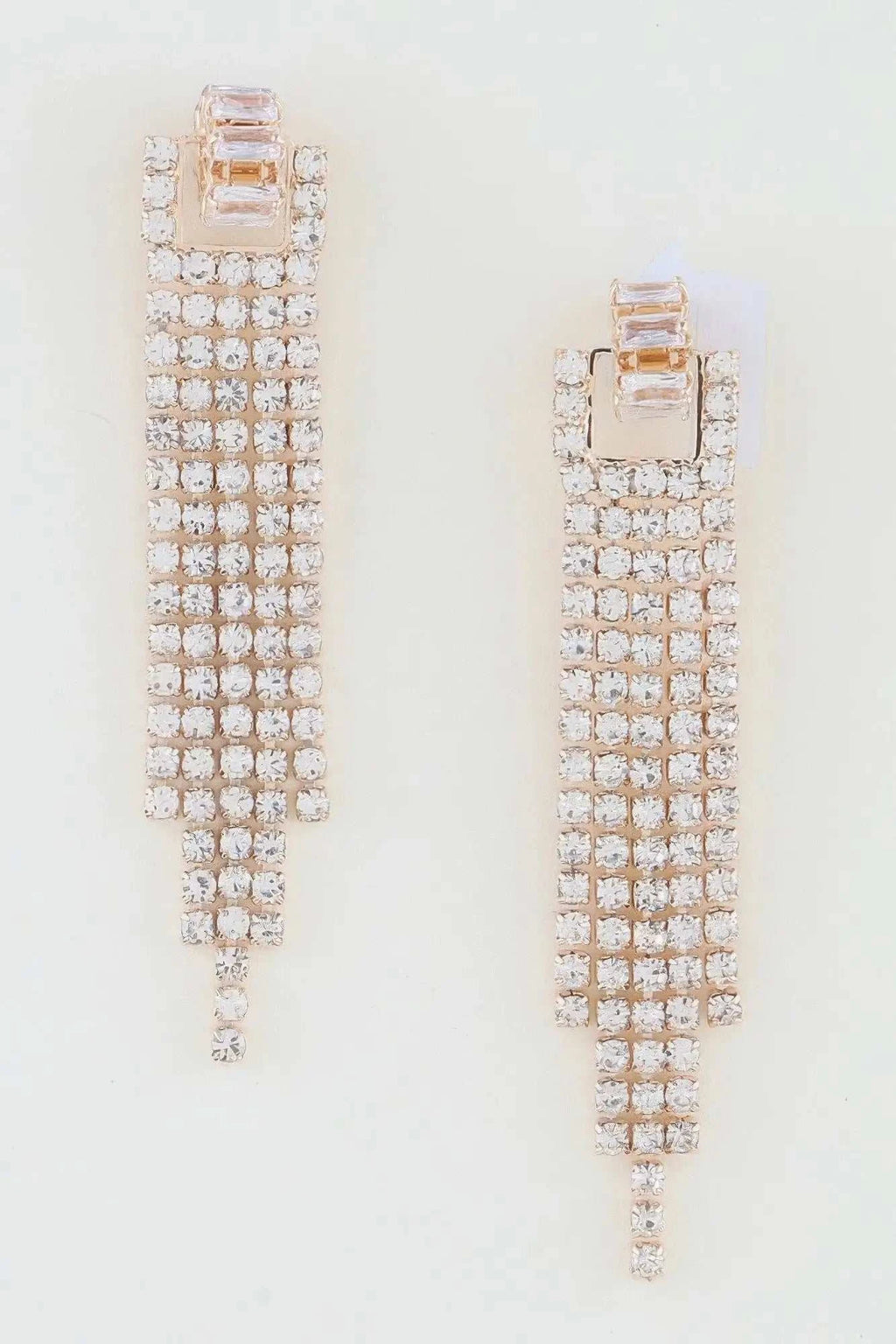Women's Earrings Drops Zirconia BYMANYC ® New York MADISON GLAM - New Collection
