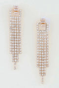 Women's Earrings Drops Zirconia BYMANYC ® New York MADISON GLAM - New Collection