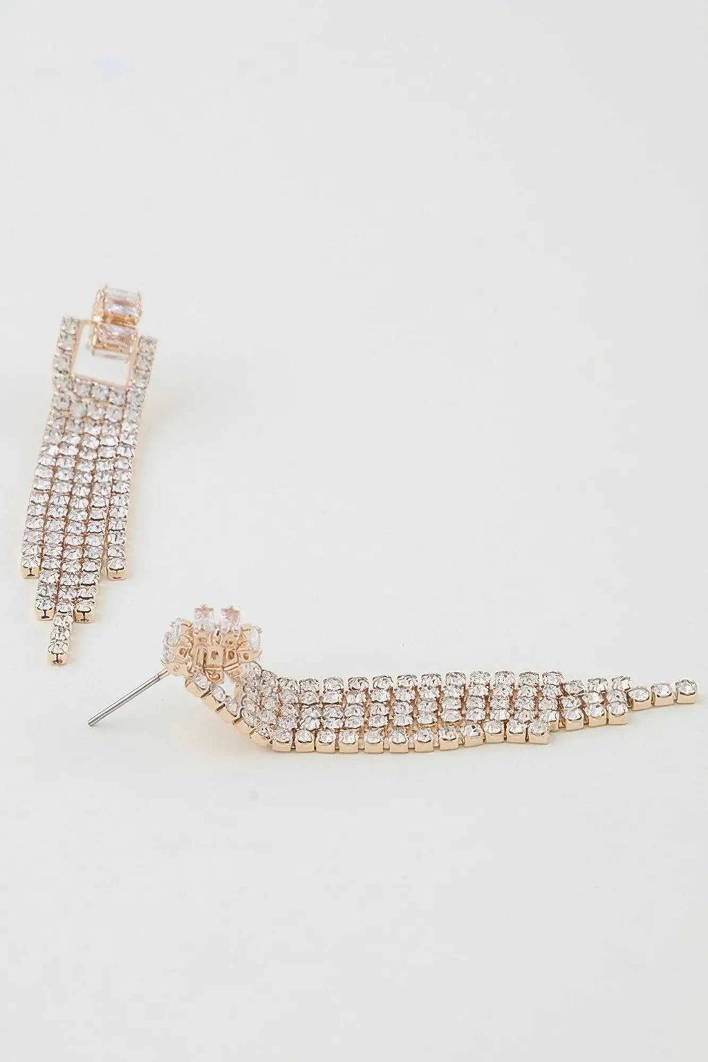 Women's Earrings Drops Zirconia BYMANYC ® New York MADISON GLAM - New Collection
