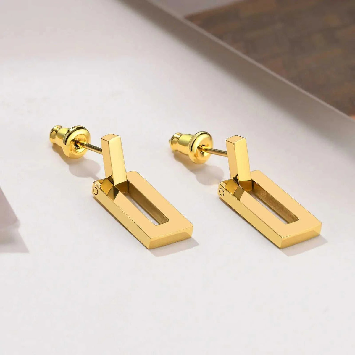 WOMEN'S EARRINGS Gold Color HUDSON - BYMANYC ® New York