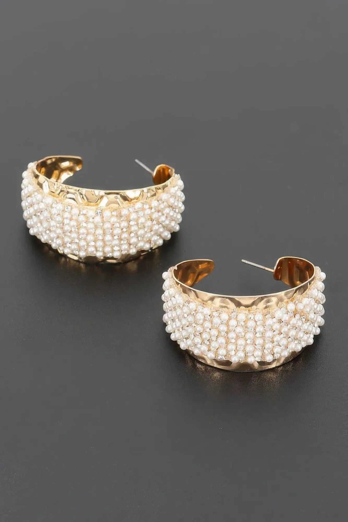 Women's Earrings Hoops Beaded BYMANYC ® New York SOHO CUFF - New Collection