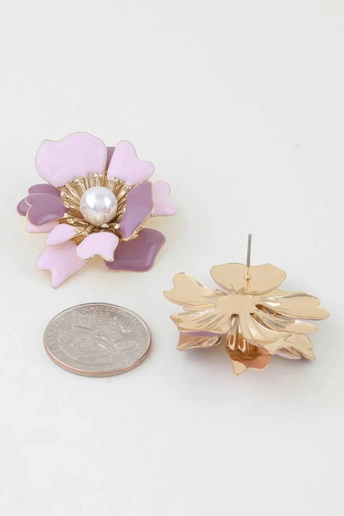 Women's Earrings Studs Blossom BYMANYC ® New York CENTRAL PARK BOTANICAL - New Collection - Maven Couture IncJEWERLY