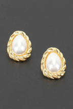 Women's Earrings Studs BYMANYC ® New York LEXINGTON ROPE - New Collection