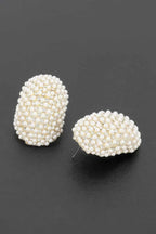 Women's Earrings Studs BYMANYC ® New York METROPOLITAN PEARL - New Collection - Maven Couture IncJEWERLY