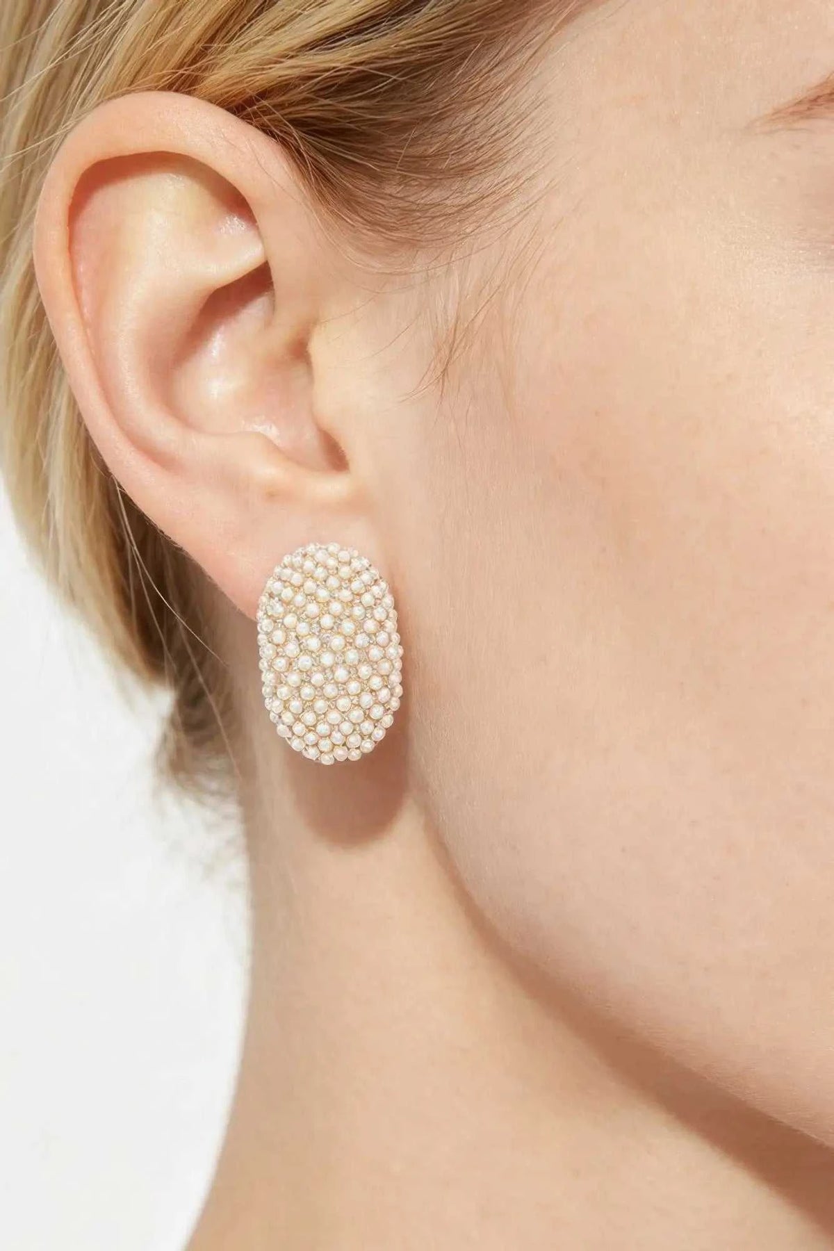 Women's Earrings Studs BYMANYC ® New York METROPOLITAN PEARL - New Collection - Maven Couture IncJEWERLY