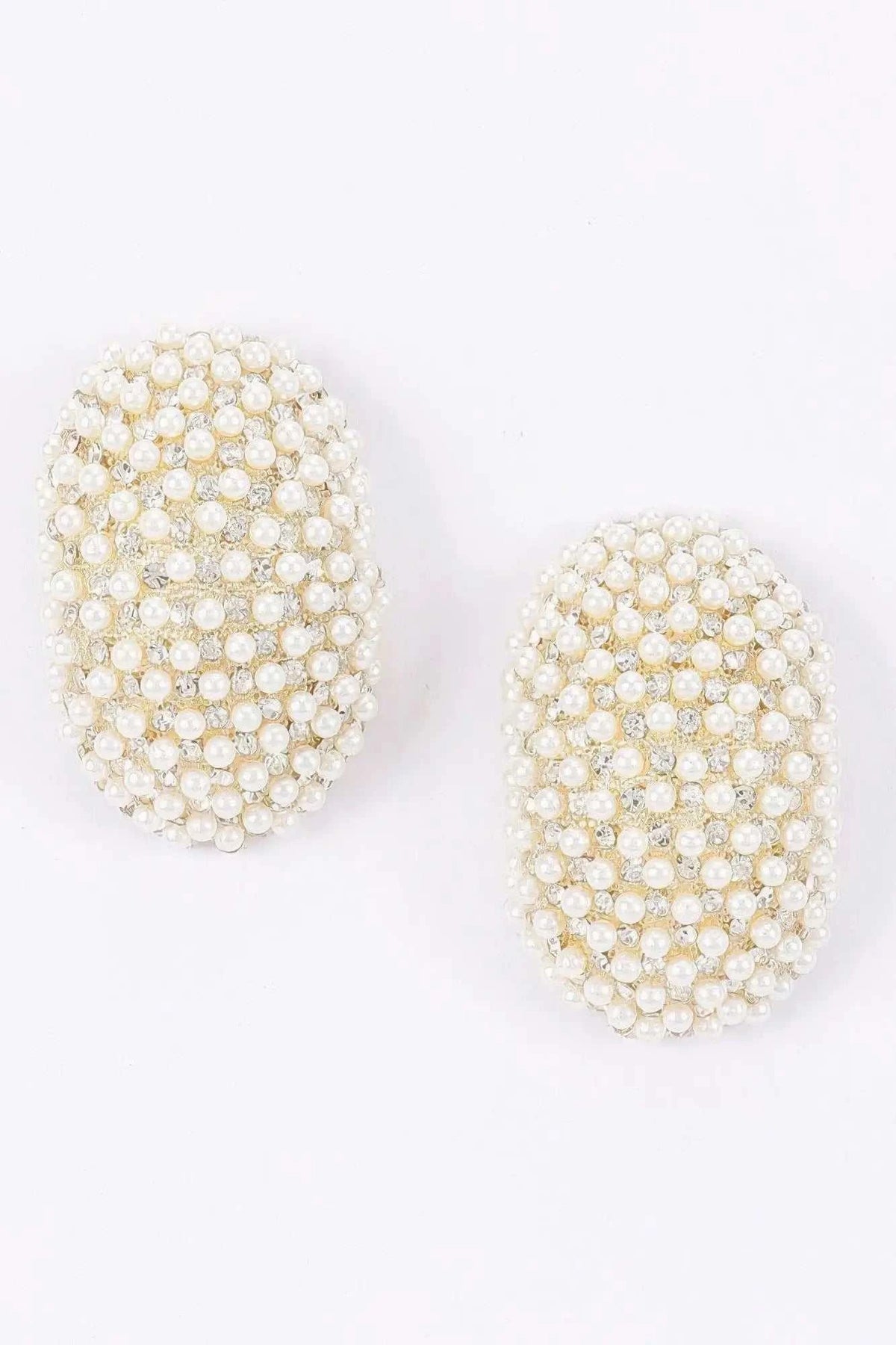 Women's Earrings Studs BYMANYC ® New York METROPOLITAN PEARL - New Collection - Maven Couture IncJEWERLY