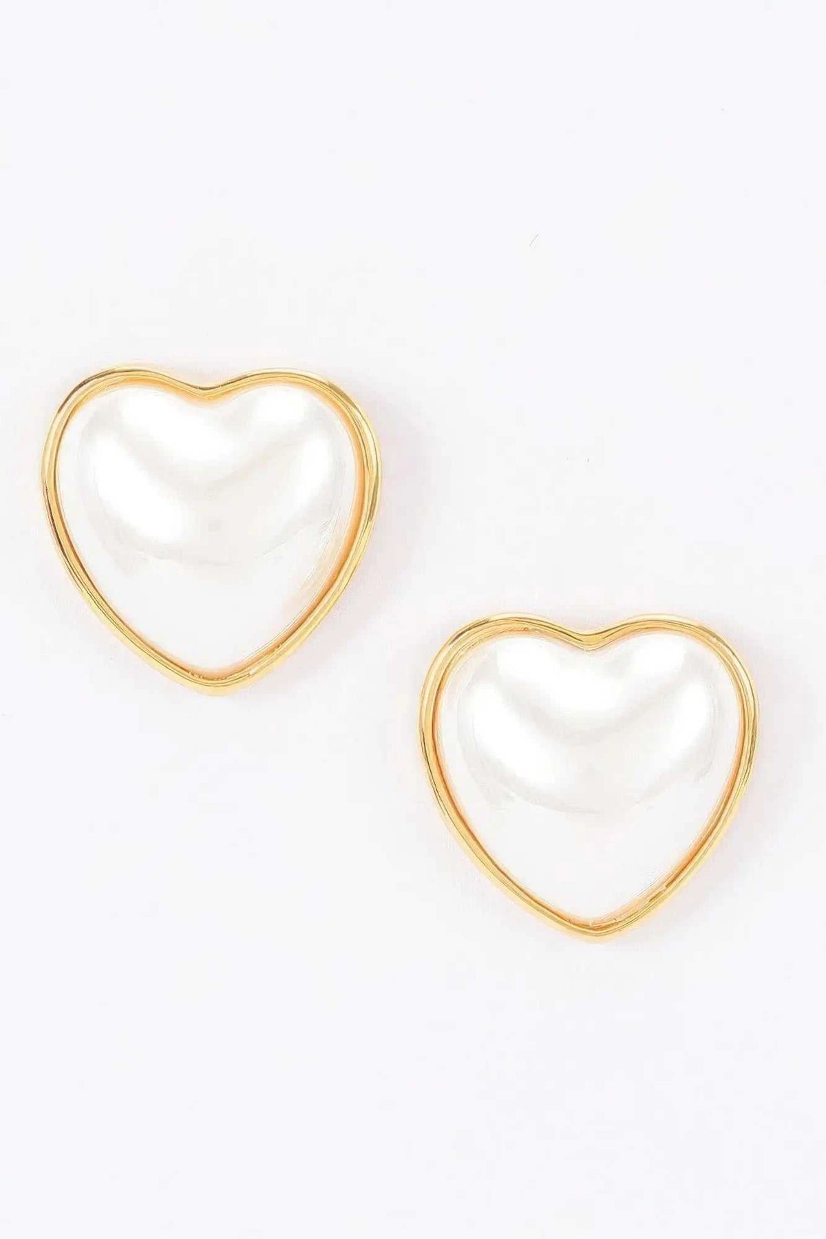 Women's Earrings Studs BYMANYC ® New York NOLITA HEART - New Collection - Maven Couture IncJEWERLY