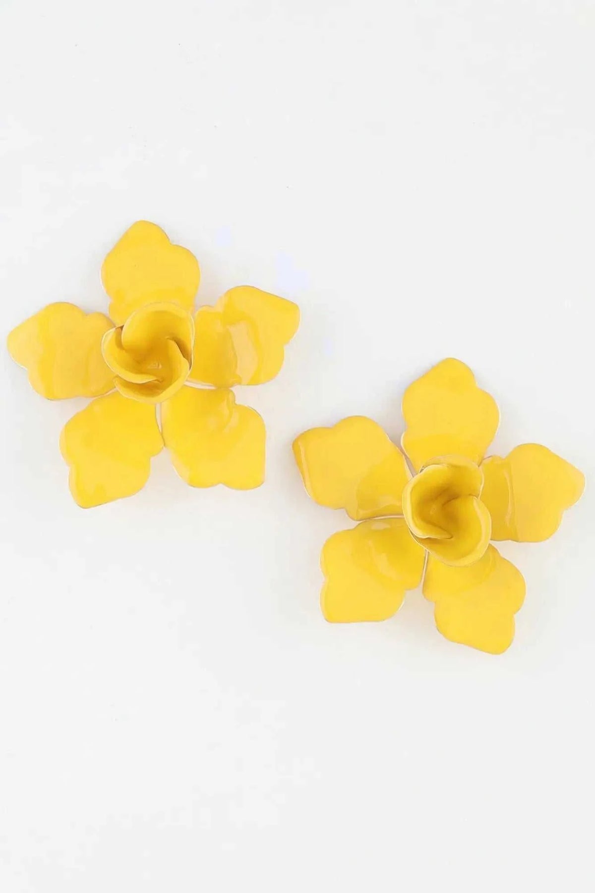 Women's Earrings Studs Floral BYMANYC ® New York SOHO MODERN SAKURA - New Collection