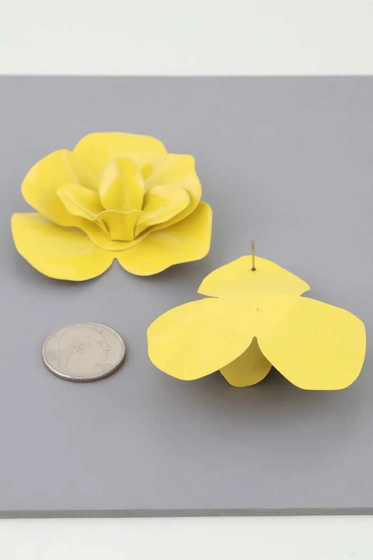 Women's Earrings Studs Rose BYMANYC ® New York SOHO BLOOM - New Collection