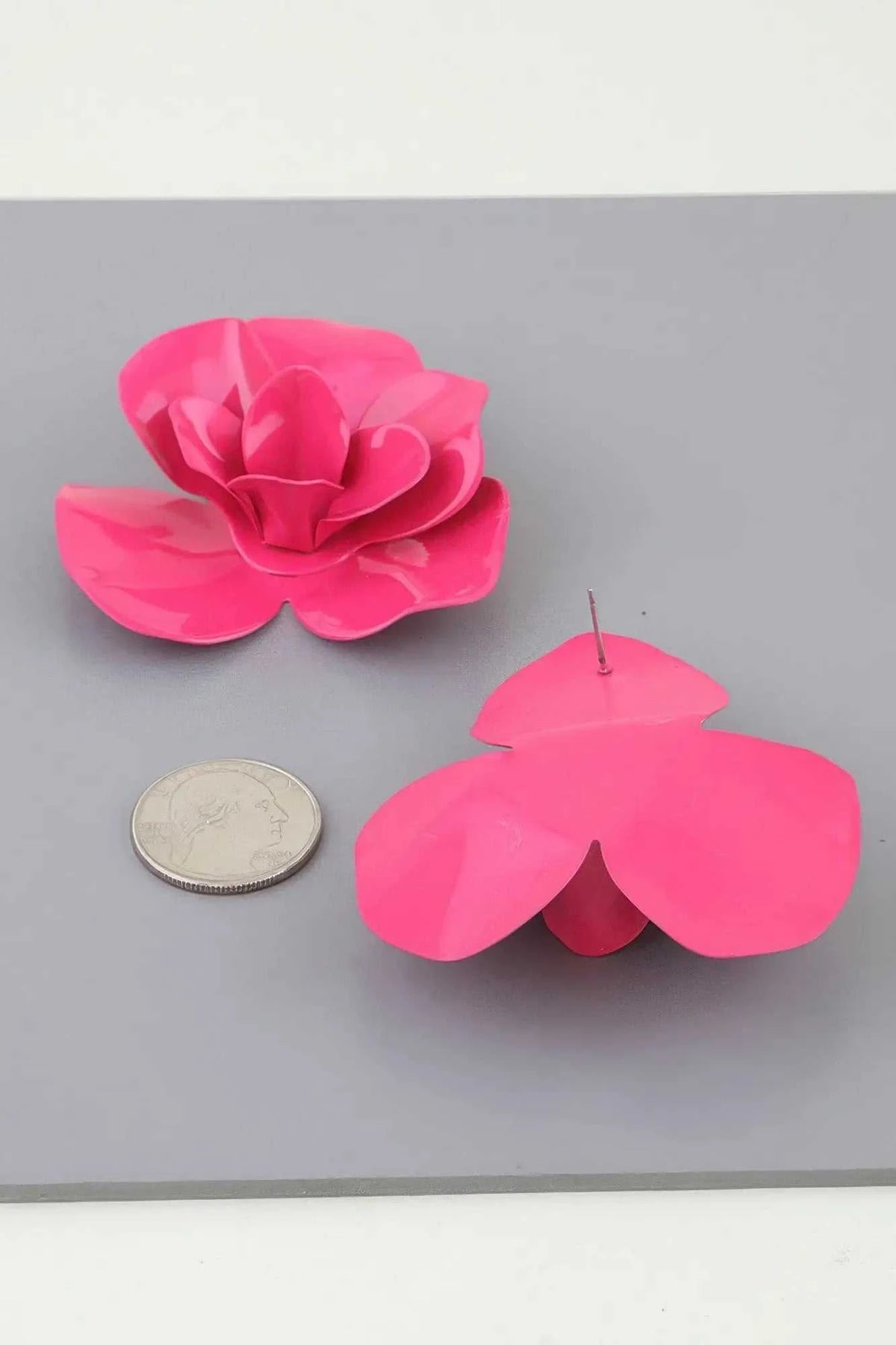 Women's Earrings Studs Rose BYMANYC ® New York SOHO BLOOM - New Collection