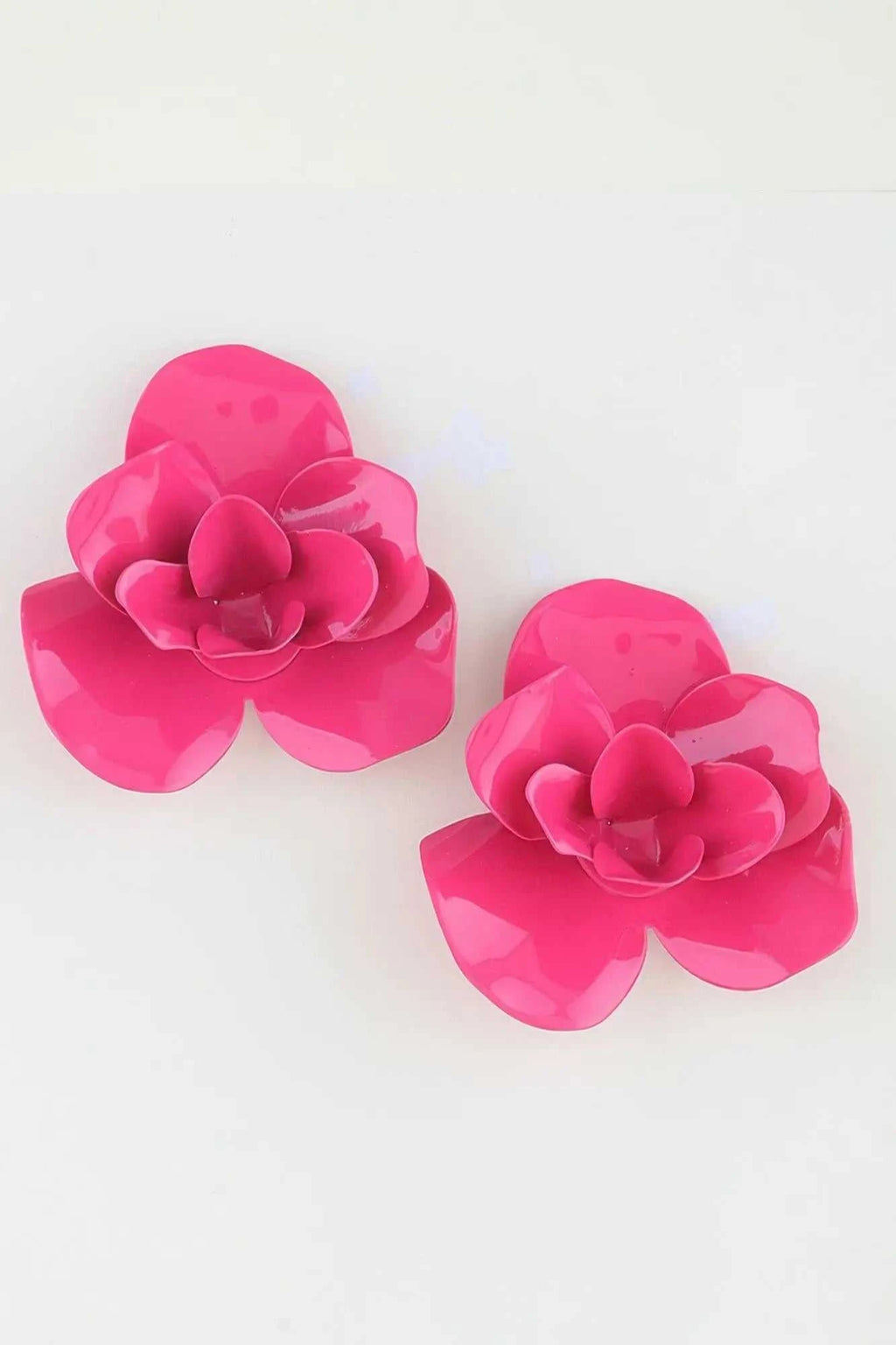 Women's Earrings Studs Rose BYMANYC ® New York SOHO BLOOM - New Collection
