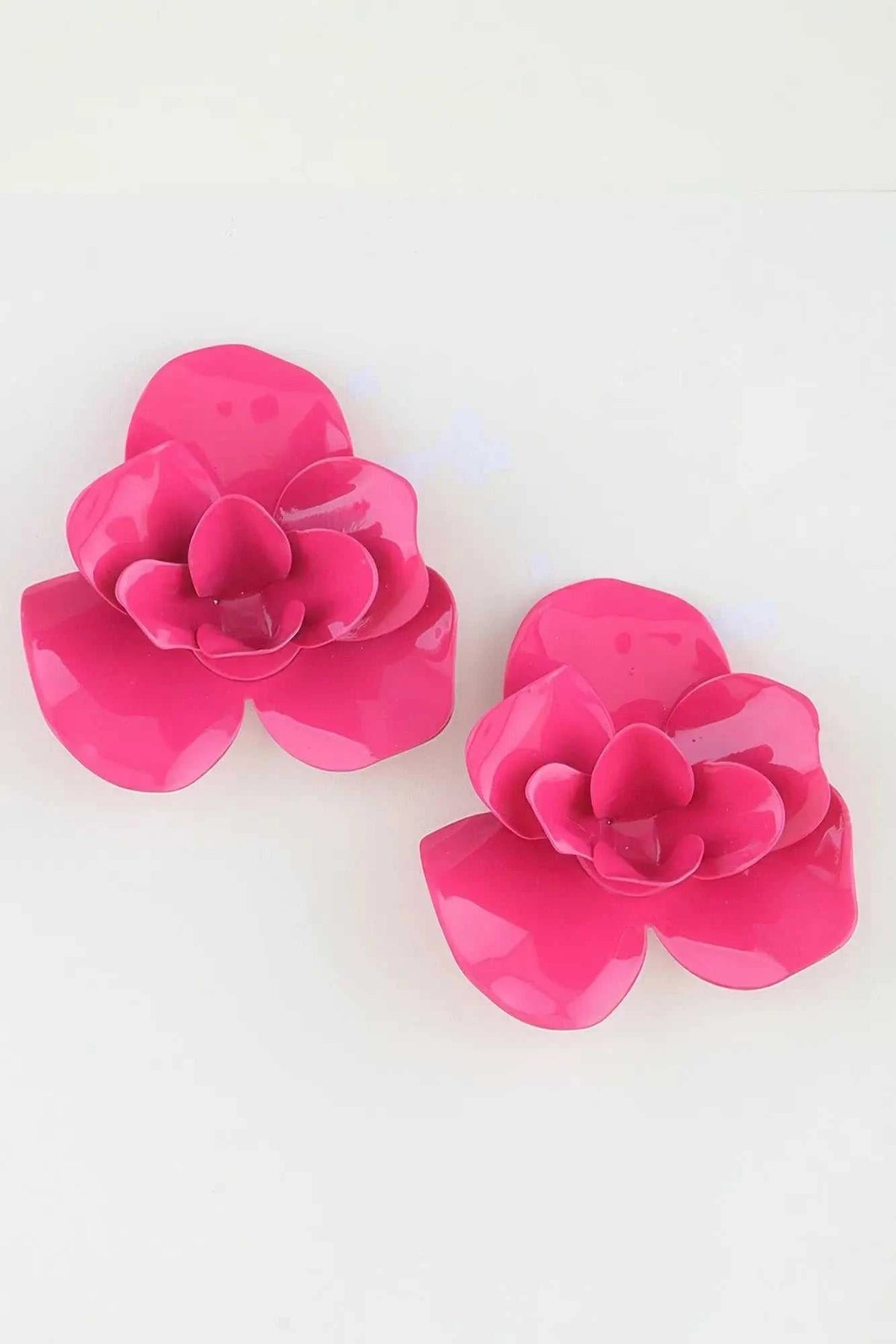 Women's Earrings Studs Rose BYMANYC ® New York SOHO BLOOM - New Collection