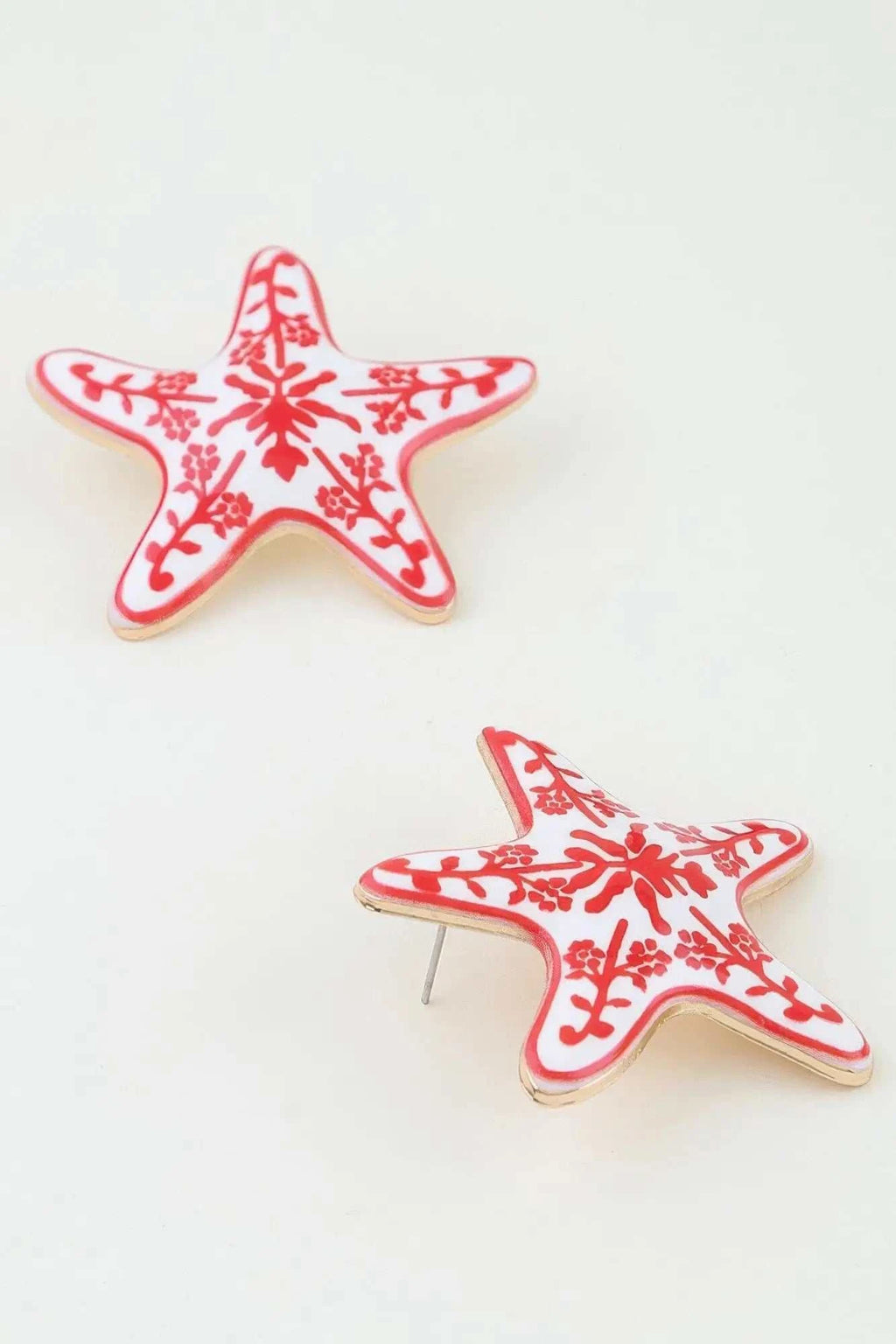 Women's Earrings Studs Starfish BYMANYC ® New York HAMPTONS ANTIQUE - New Collection