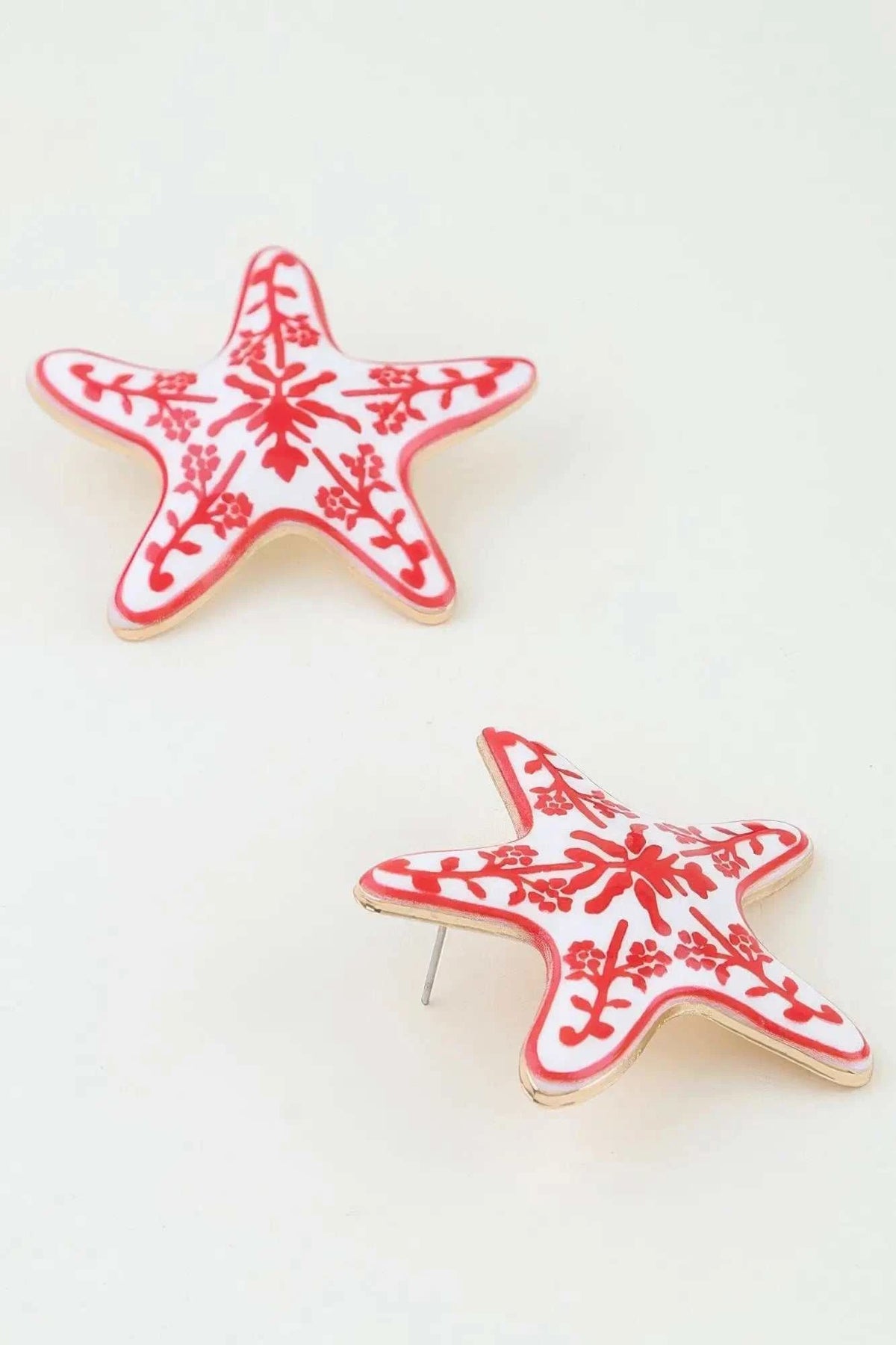 Women's Earrings Studs Starfish BYMANYC ® New York HAMPTONS ANTIQUE - New Collection