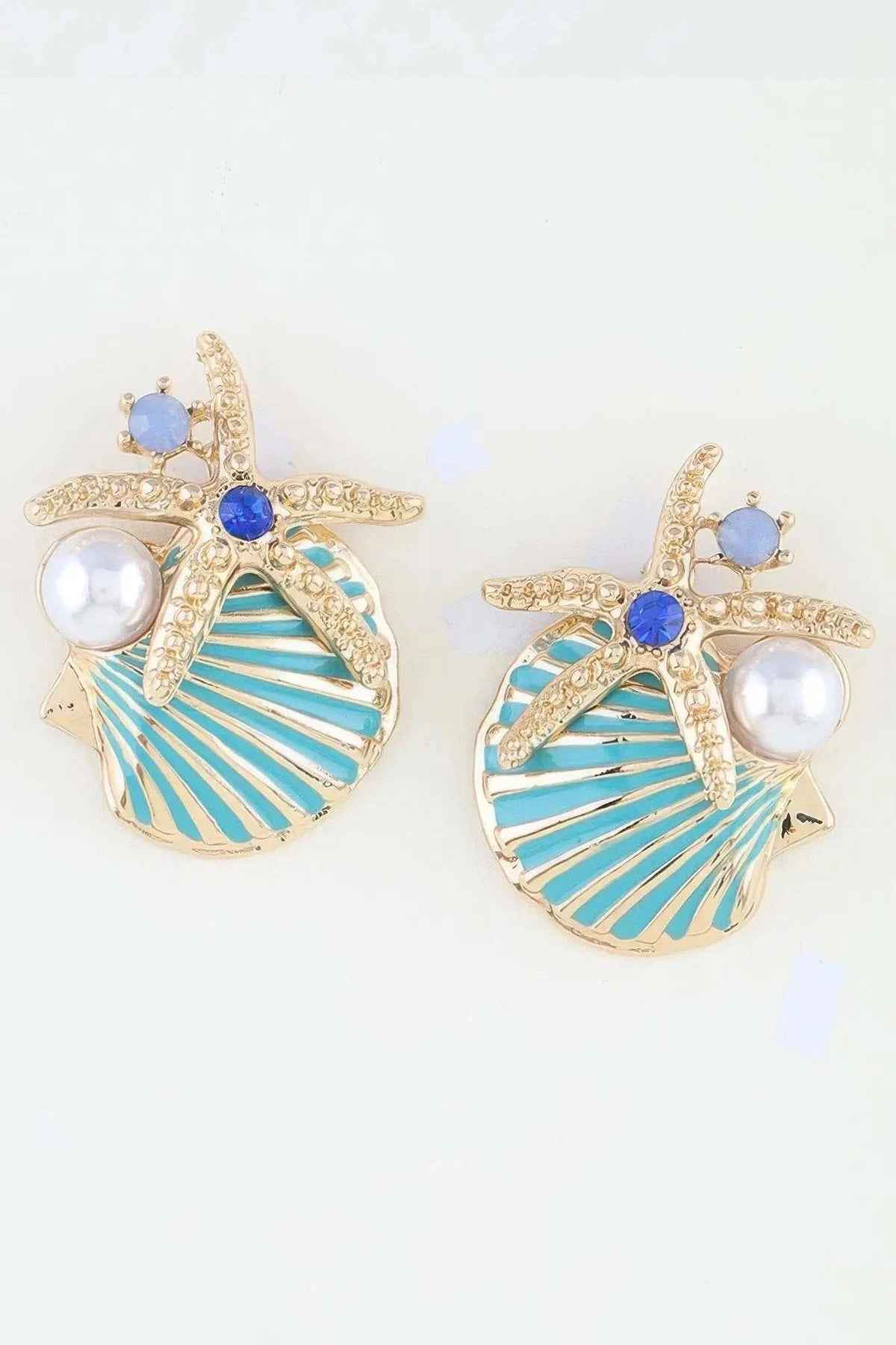 Women's Earrings Studs Starfish BYMANYC ® New York HAMPTONS SUMMER - New Collection