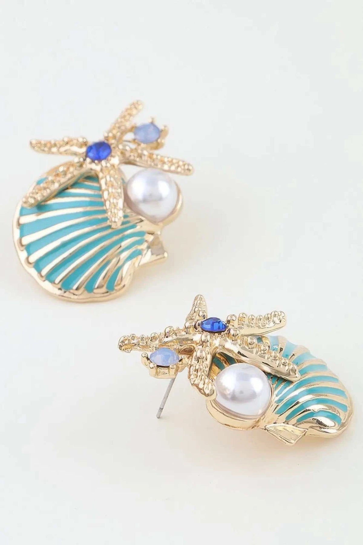 Women's Earrings Studs Starfish BYMANYC ® New York HAMPTONS SUMMER - New Collection