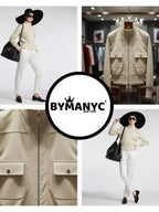 Women's Eco Jacket BROOKLYN NY CITY Collection BYMANYC ® New York