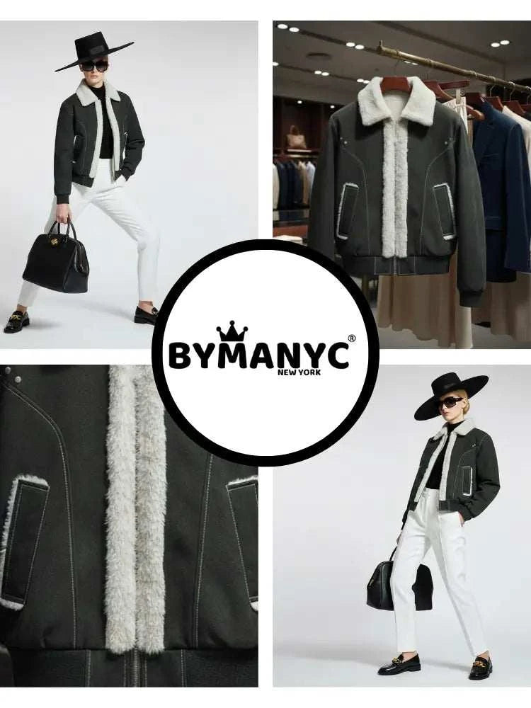 Women's Eco Jacket FLUSHING NY CITY Collection BYMANYC ® New York