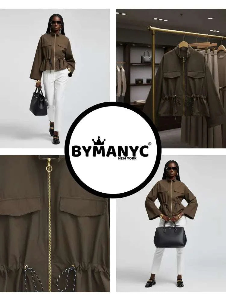 Women's Eco Jacket JACKSON HEIGHTS NY CITY Collection BYMANYC ® New York