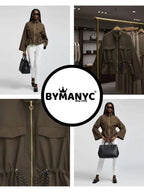 Women's Eco Jacket JACKSON HEIGHTS NY CITY Collection BYMANYC ® New York