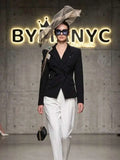 Women's Embellished Double-Breasted Blazer BYMANYC ® New York CONTEMPORARY VIBRANT MODERN FASHION - New Collection