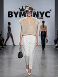 Women's Faux Fur Sleeveless Vest BYMANYC ® New York CONTEMPORARY VIBRANT MODERN FASHION - New Collection