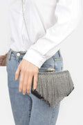Women's Handbag Fringe Clutch - CHELSEA - BYMANYC ® New York - Maven Couture IncNEW ARRIVALS