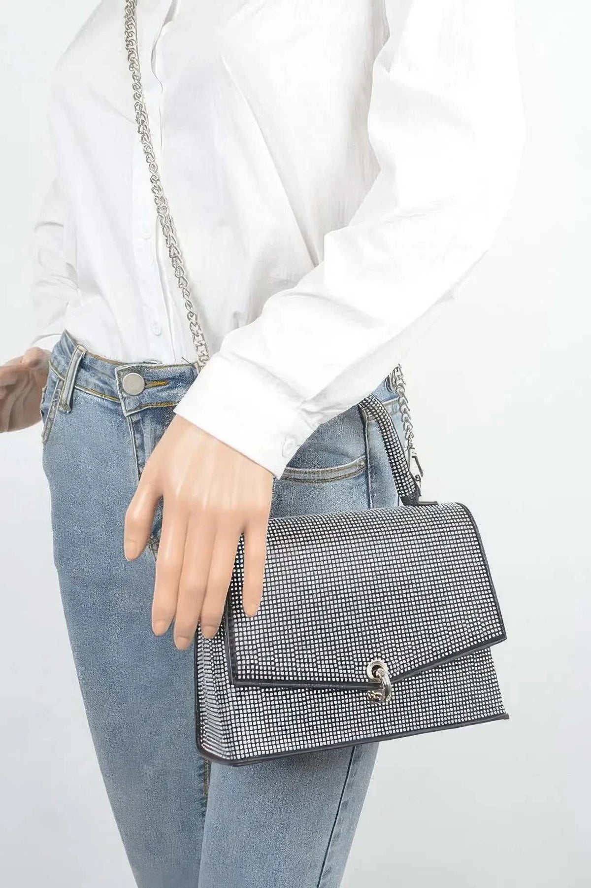 Women's Handbag Hotfix Rhinestone Clutch - MURRAY HILL - BYMANYC ® New York - Maven Couture IncNEW ARRIVALS
