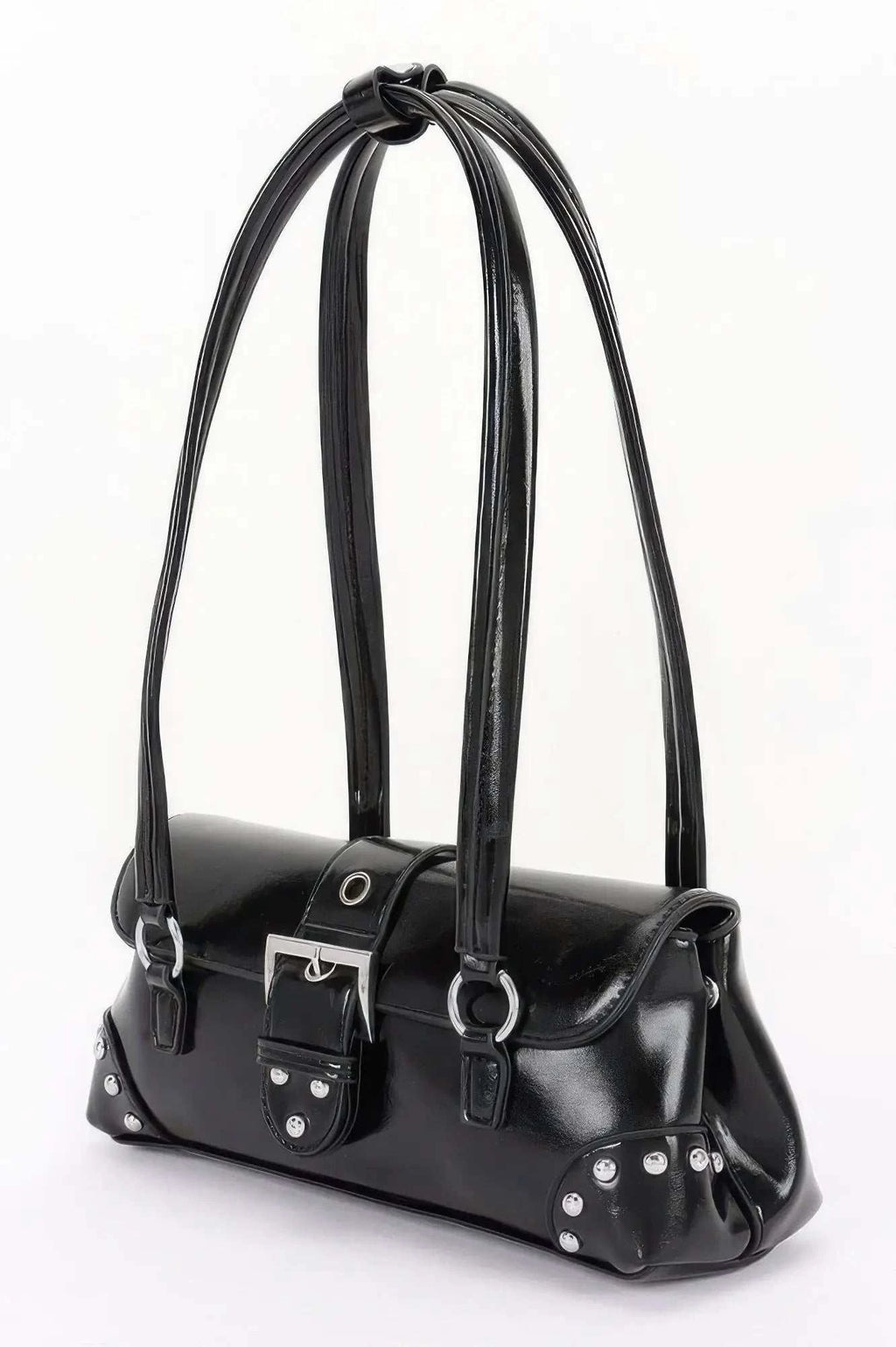 Women's Handbag Metal Studded Shoulder Bag - CHELSEA - BYMANYC ® New York - Maven Couture IncNEW ARRIVALS