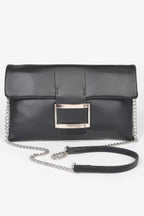 Women's Handbag Metallic Buckle Clutch - MEATPACKING - BYMANYC ® New York - Maven Couture IncNEW ARRIVALS