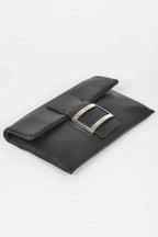 Women's Handbag Metallic Buckle Clutch - MEATPACKING - BYMANYC ® New York - Maven Couture IncNEW ARRIVALS