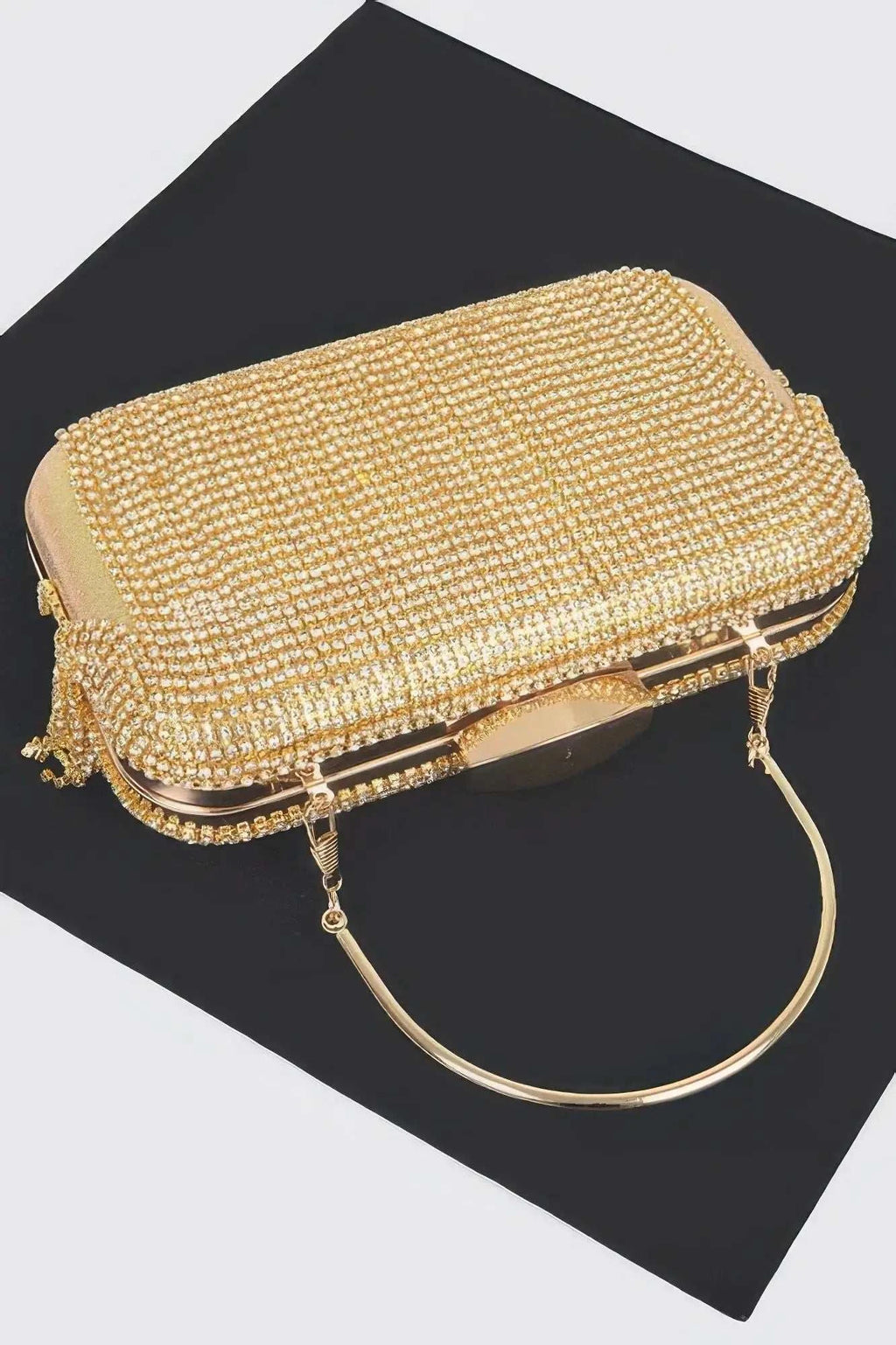 Women's Handbag Rhinestone Fringe Clutch - BROADWAY - BYMANYC ® New York - Maven Couture IncNEW ARRIVALS