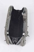 Women's Handbag Rhinestone Fringe Clutch - BROADWAY - BYMANYC ® New York - Maven Couture IncNEW ARRIVALS