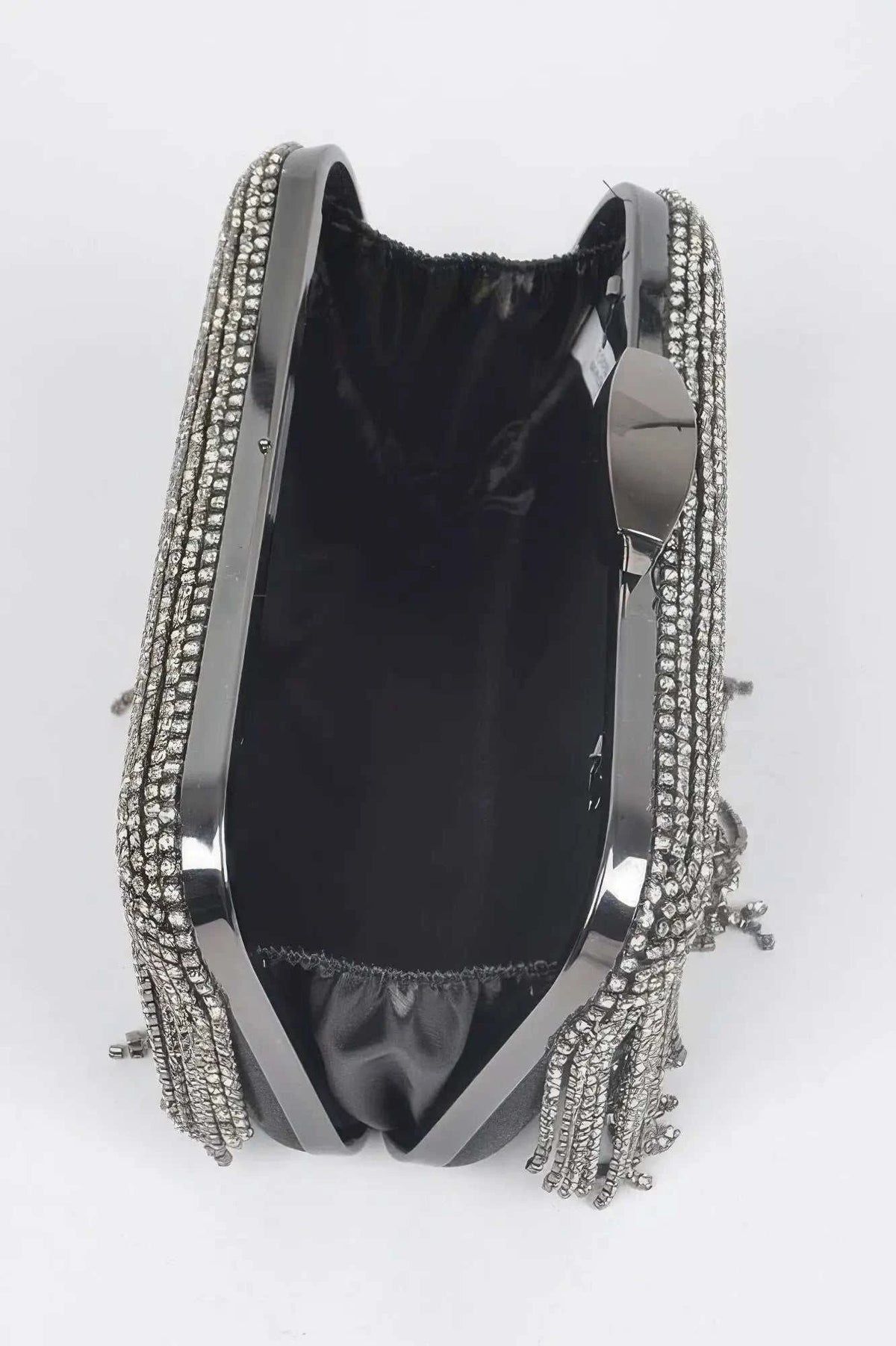Women's Handbag Rhinestone Fringe Clutch - BROADWAY - BYMANYC ® New York - Maven Couture IncNEW ARRIVALS