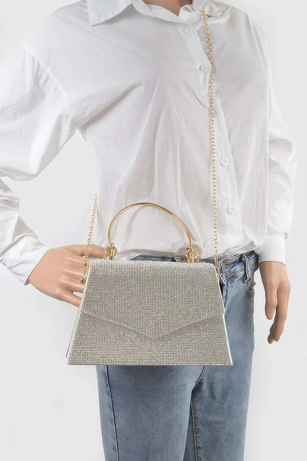 Women's Handbag Rhinestone Metal Handle - SOHO - BYMANYC ® New York - Maven Couture IncNEW ARRIVALS
