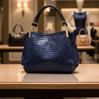 Women's Handbags: Central Park Stitch Satchel | Manhattan Chic Collection BYMANYC ® New York - Maven Couture IncNEW ARRIVALS