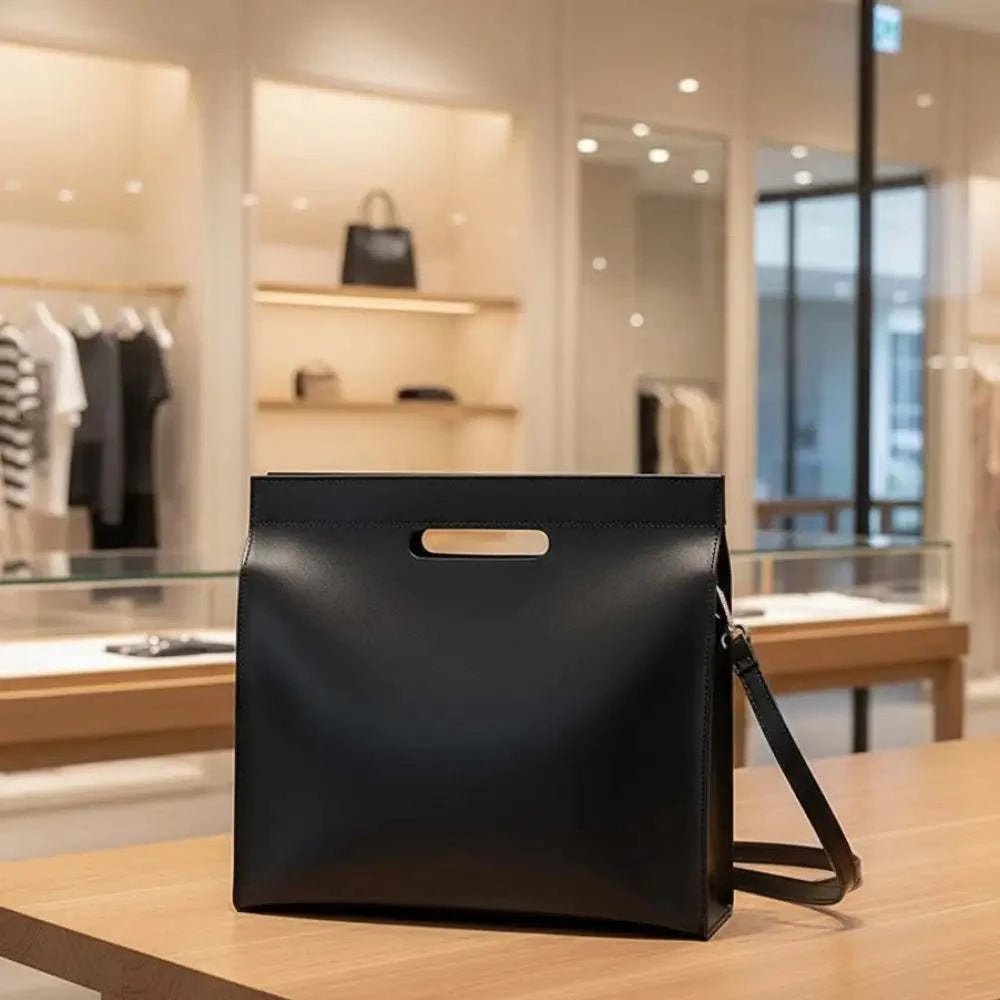 Women's Handbags: Minimalist Cutout Tote | Manhattan Chic Collection BYMANYC ® New York - Maven Couture IncNEW ARRIVALS