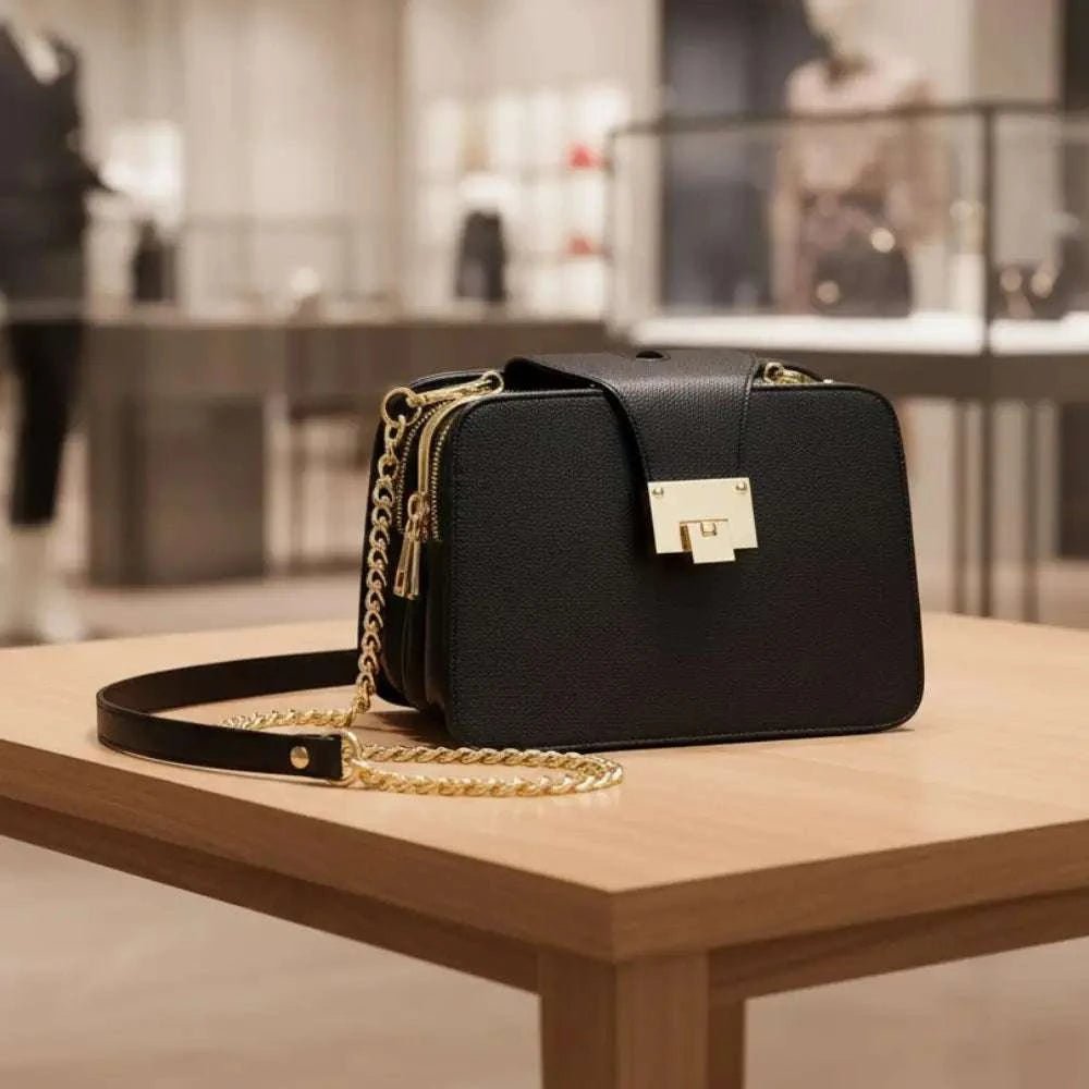 Women's Handbags: SoHo Chain Flap | Manhattan Chic Collection BYMANYC ® New York - Maven Couture IncNEW ARRIVALS