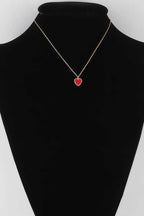 Women's Heart Pendant Necklace BYMANYC ® New York CONTEMPORARY VIBRANT MODERN JEWELRY - New Collection