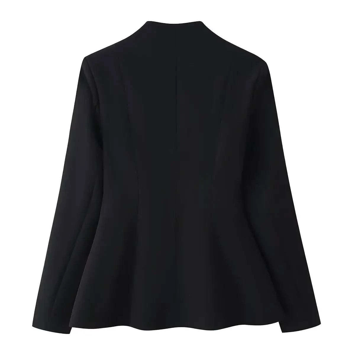 Women's Jacket Black Heart Cutout BYMANYC ® New York SOHO HEART CUTOUT PEPLUM BLAZER - New Collection