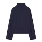 Women's Jacket Navy Blue Utility BYMANYC ® New York SOHO NAVY HIGH COLLAR BOMBER - New Collection