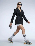 Women's Jacket Pinstripe Blazer BYMANYC ® New York WALL STREET PINSTRIPE DOUBLE-BREASTED - New Collection