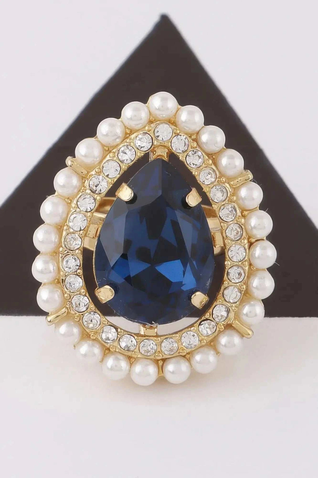 Women's Jeweled Rhinestone Ring BYMANYC ® New York CONTEMPORARY VIBRANT MODERN JEWELRY - New Collection