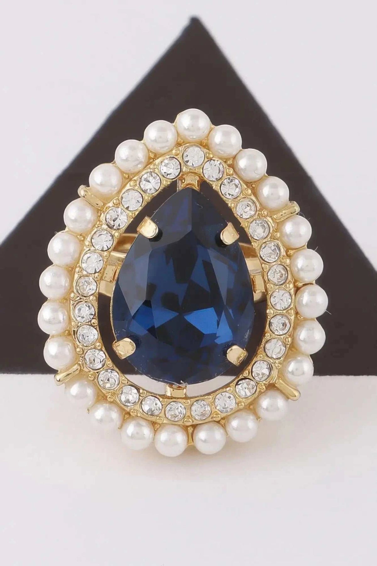 Women's Jeweled Rhinestone Ring BYMANYC ® New York CONTEMPORARY VIBRANT MODERN JEWELRY - New Collection