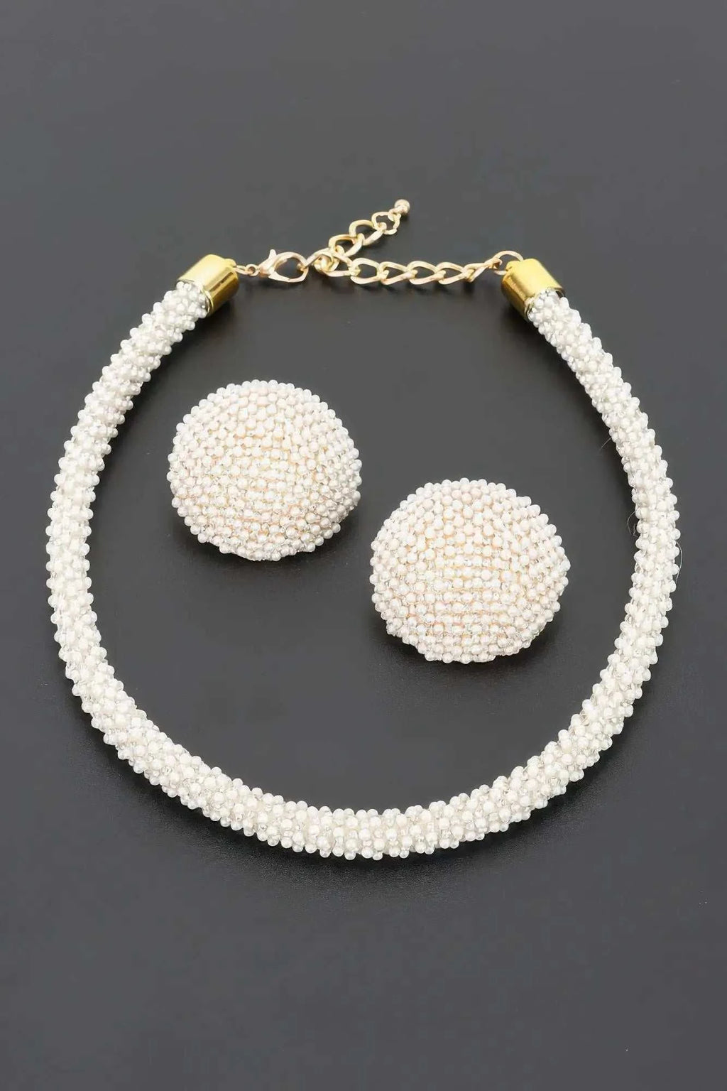 Women's Jewelry Set Choker BYMANYC ® New York HUDSON BEADED - New Collection