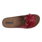 Women's Joy Coral Flower Flat Sandals - Maven Couture IncFlat Sandals